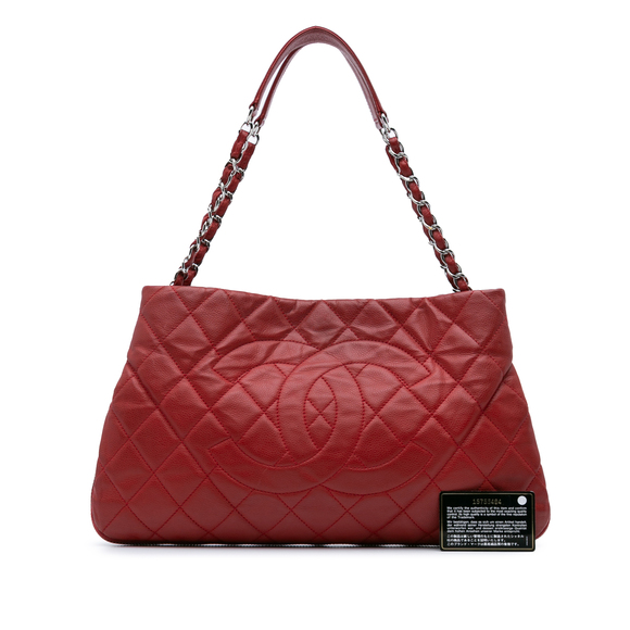 Pre-Loved Chanel Quilted Caviar Expandable Zip Tote - Picture 11 of 11